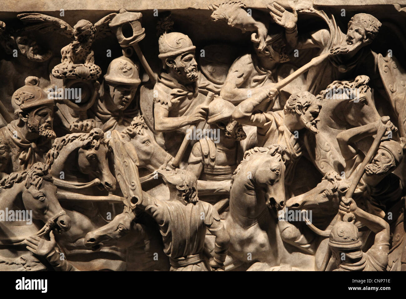 Horses in battle Fotos und Bildmaterial in hoher Auflösung Alamy