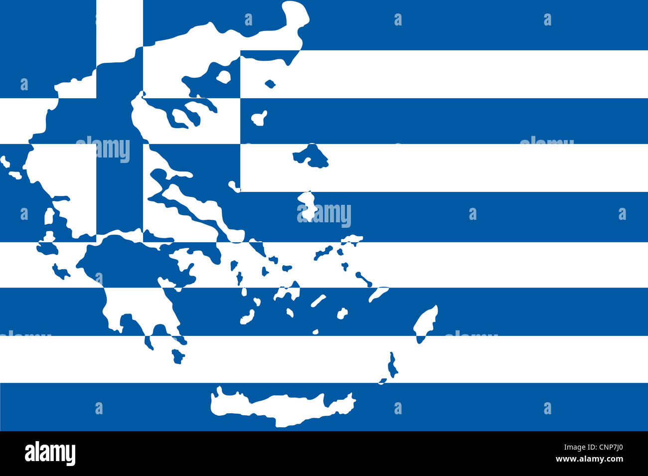 Griechische Flagge Stockfotos und bilder Kaufen Alamy