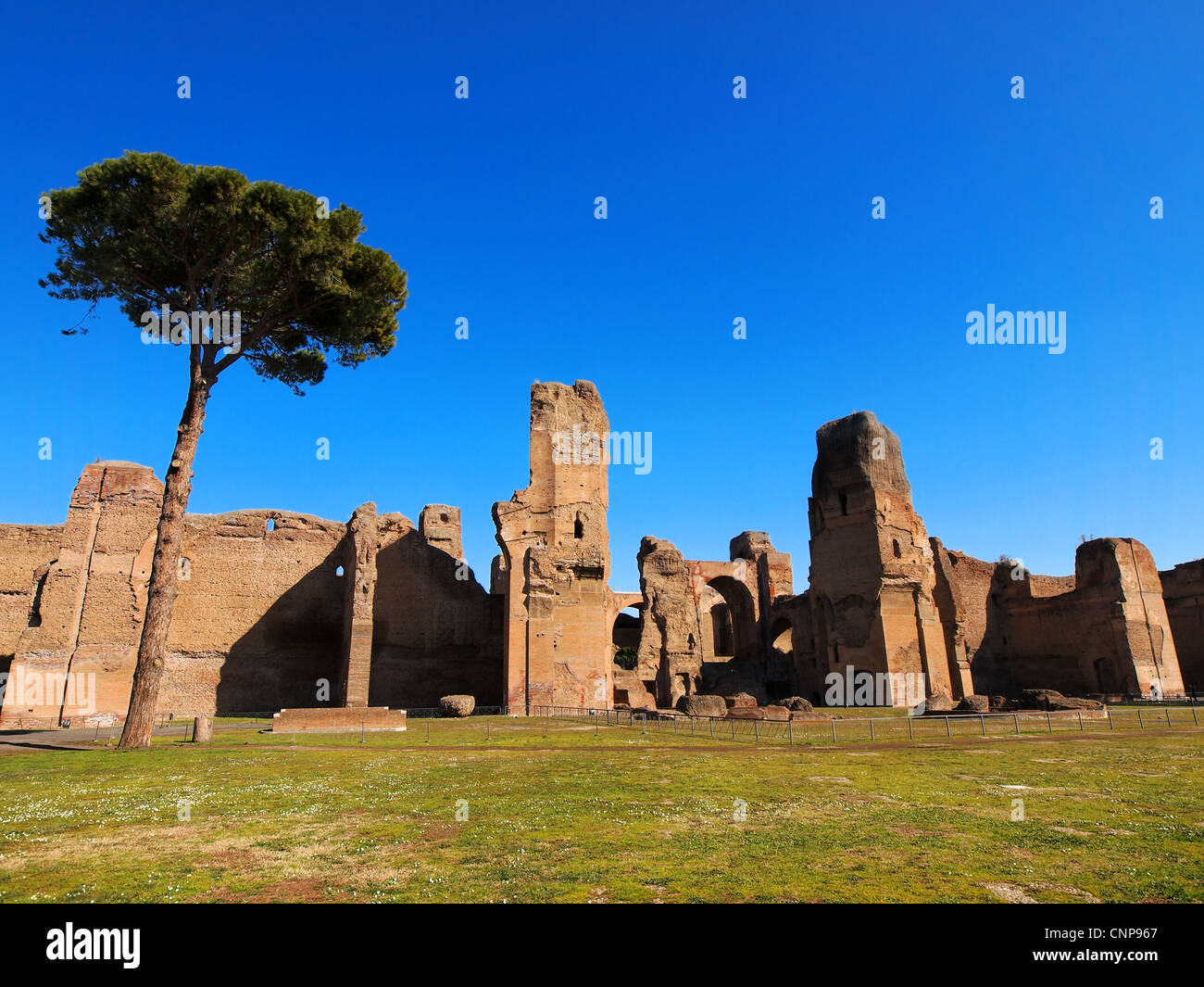 Thermes de Caracalla, Rom, Italien Stockfoto