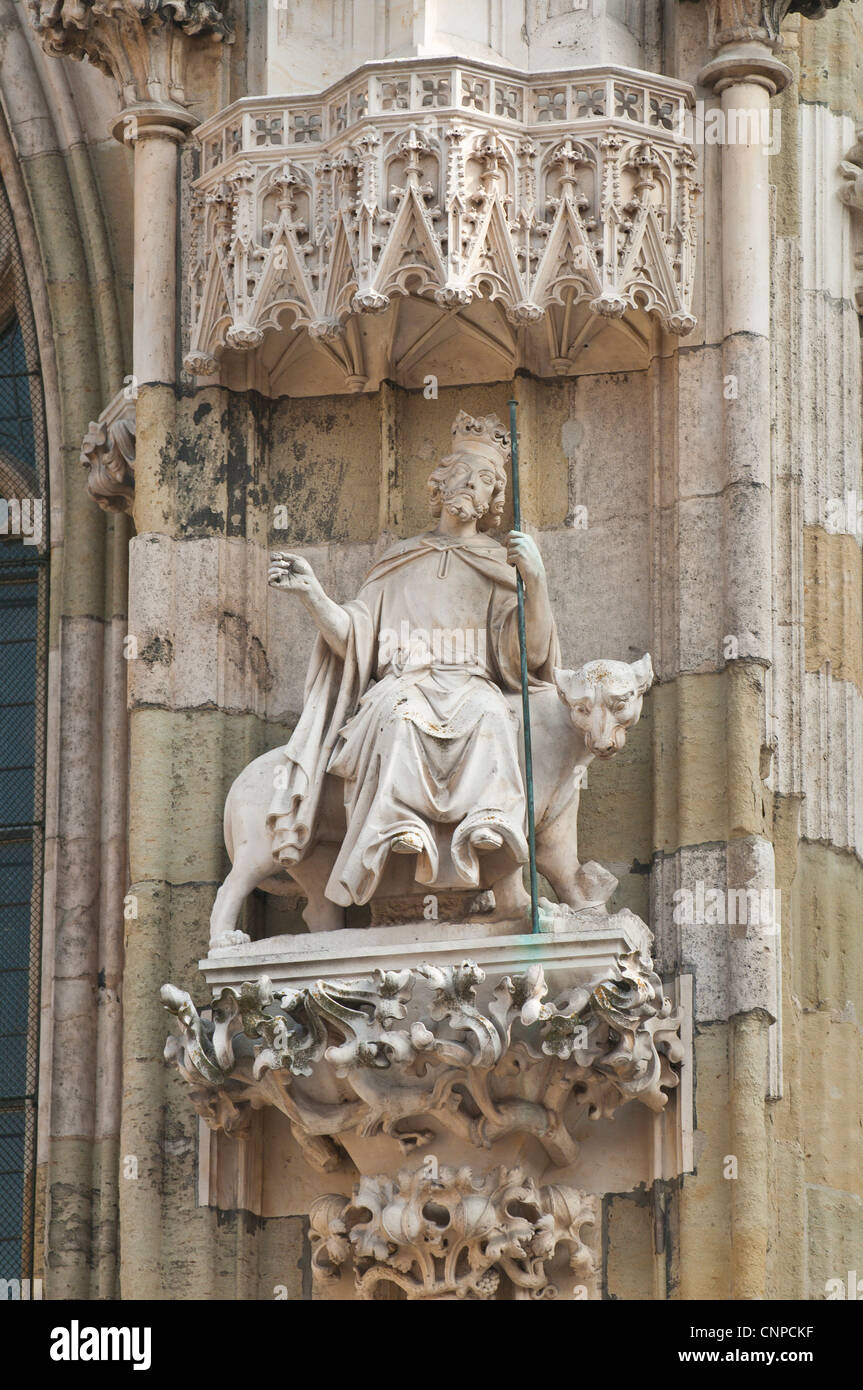 St.-Petri Dom in Regensburg, Deutschland. Stockfoto