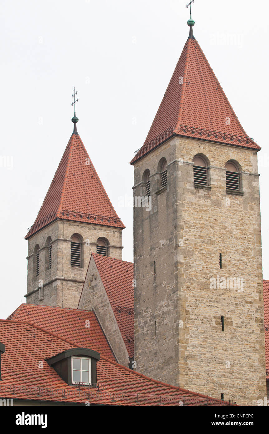 Architektur in Regensburg, Deutschland. Stockfoto