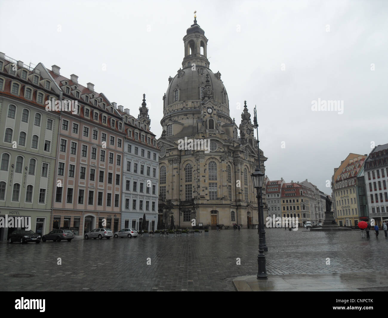 Frauenkirche in Dresden Stockfoto