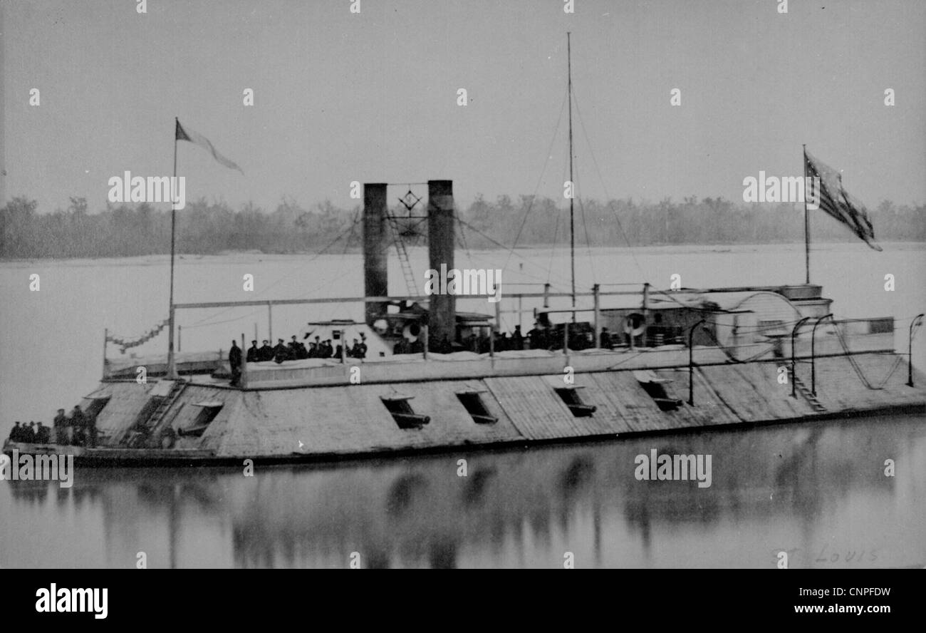 Der Sezessionskrieg (1861 – 1865) War Foto-Archiv Stockfoto