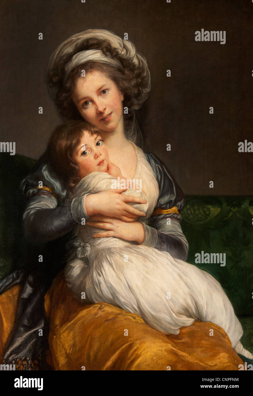 Madame Vigee Le Brun und ihre Tochter 1786 Elisabeth Louise Vigee Le