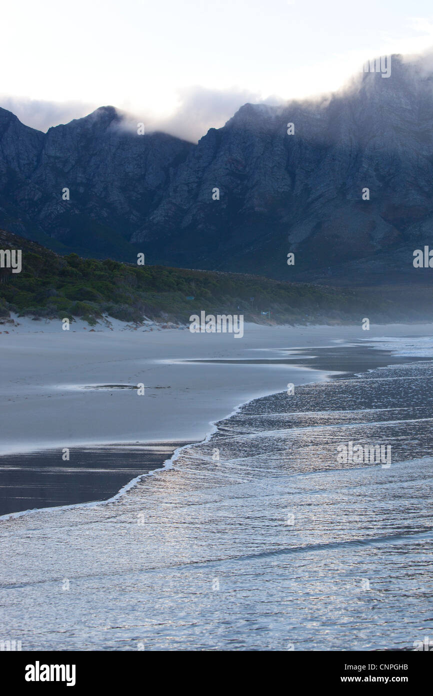 Der Strand von Kogel Bay, Western Cape, Südafrika Stockfoto