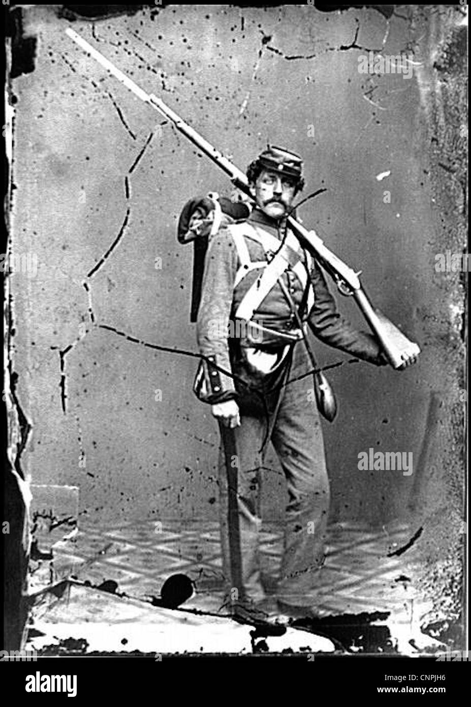 Der amerikanische Bürgerkrieg (1861 – 1865), Stockfoto