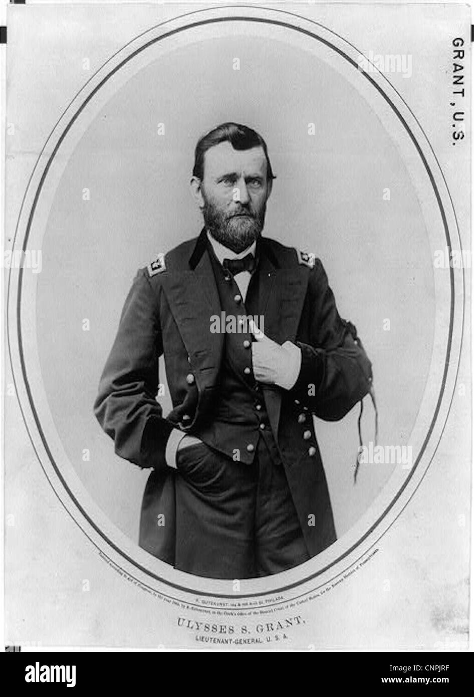 Der amerikanische Bürgerkrieg (1861 – 1865), Stockfoto