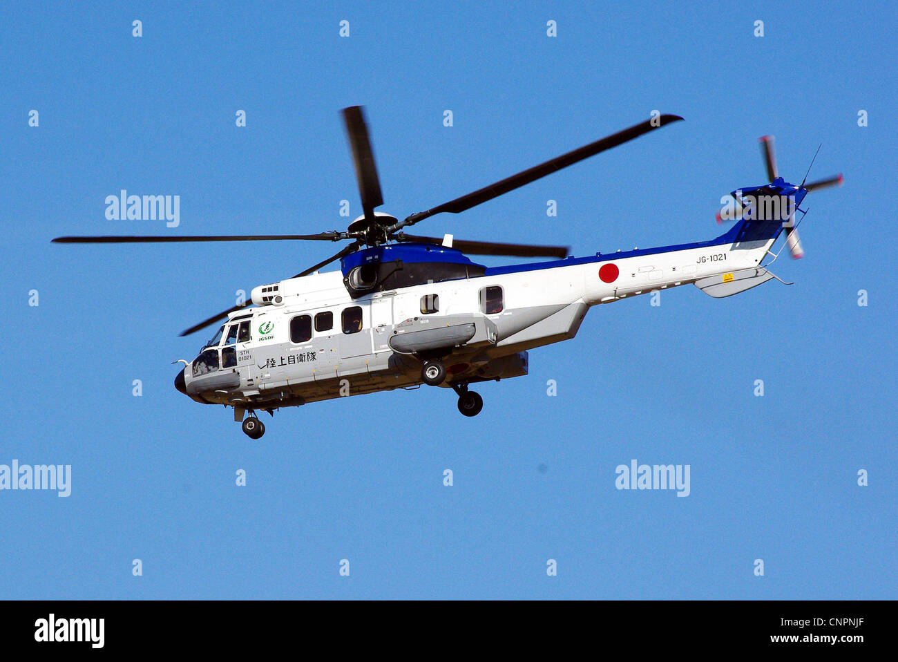 JGSDF Eurocopter EC 225 Stockfoto