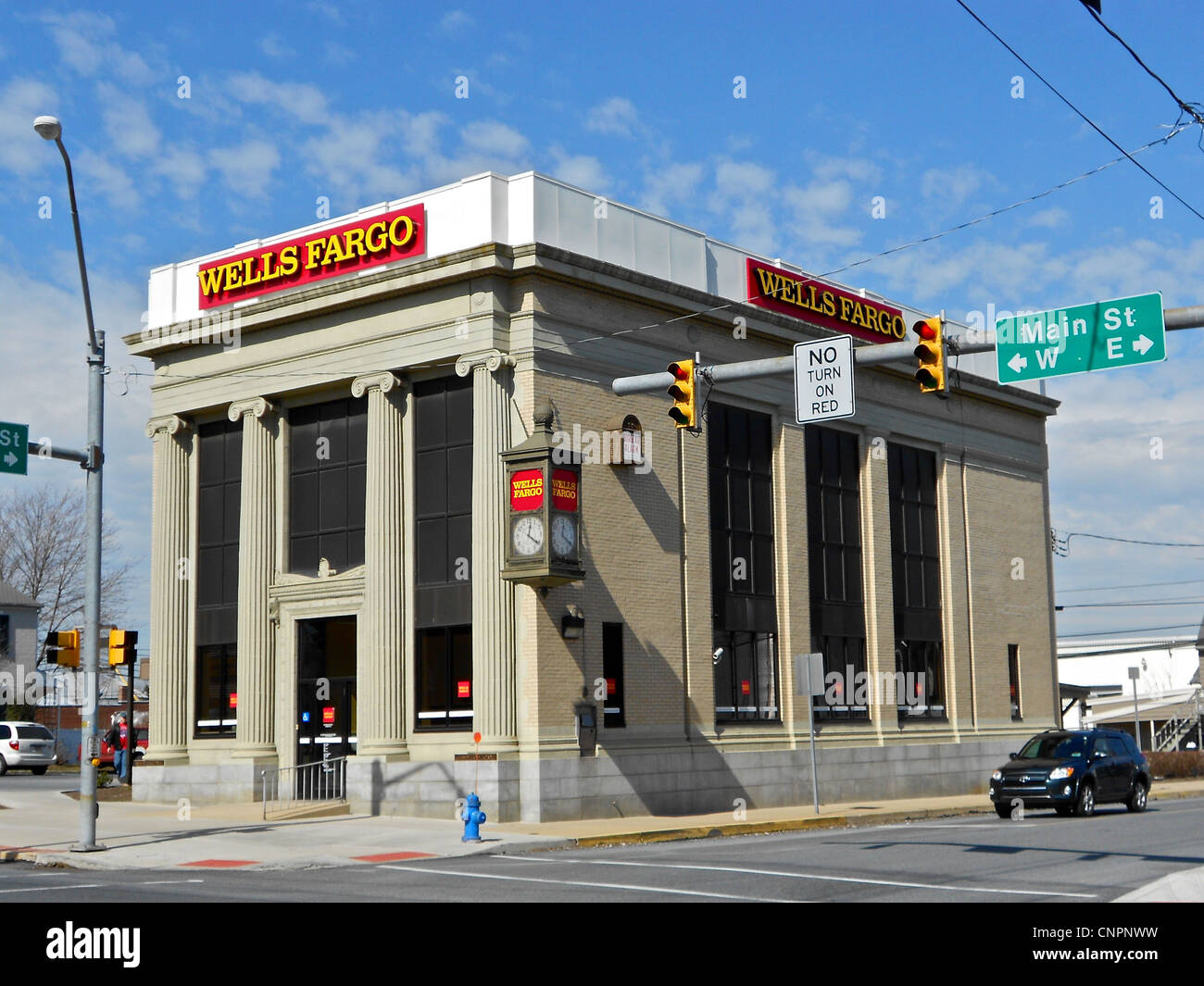 Bank in Mount Joy, Lancaster County, Pennsylvania. Stockfoto