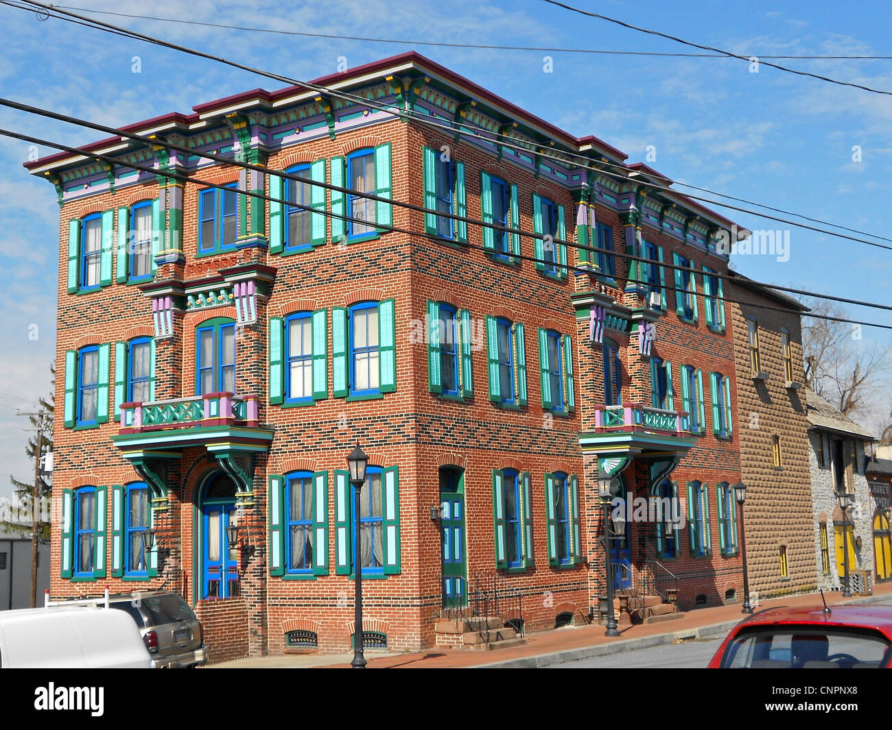 Zentrales hotel auf dem nrhp seit dem 4 juni Fotos und Bildmaterial