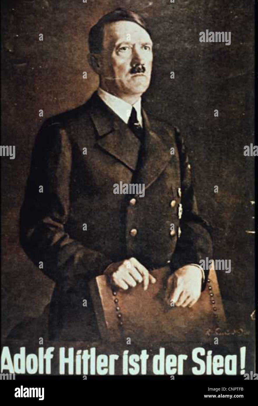 2. Weltkrieg-Propaganda-Plakate Stockfoto