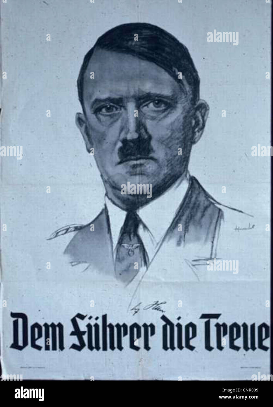 2. Weltkrieg-Propaganda-Plakate Stockfoto