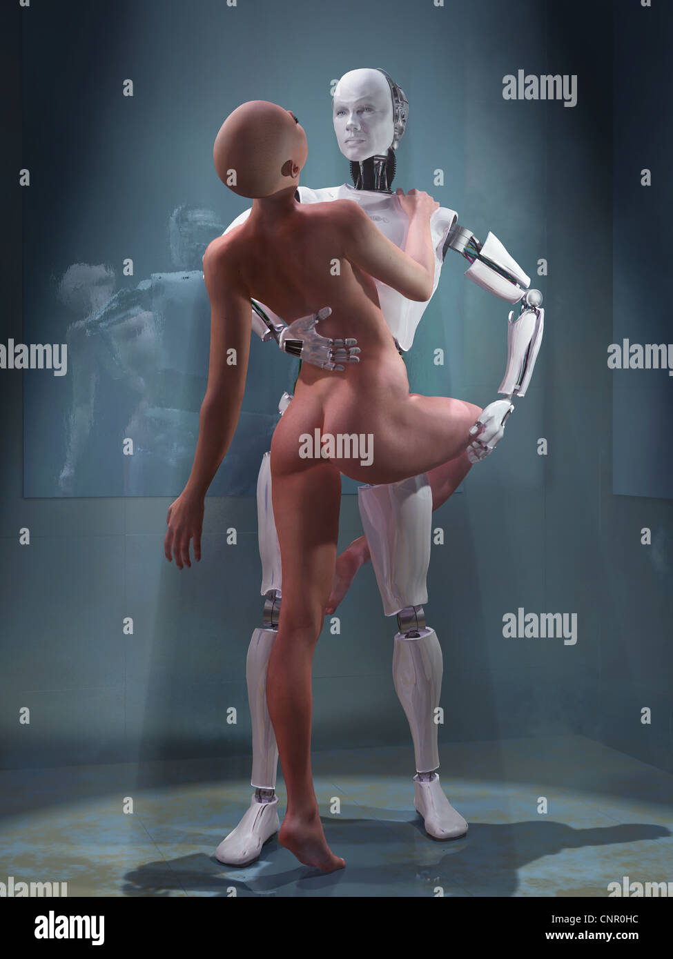 industrielle Liebe Stockfoto