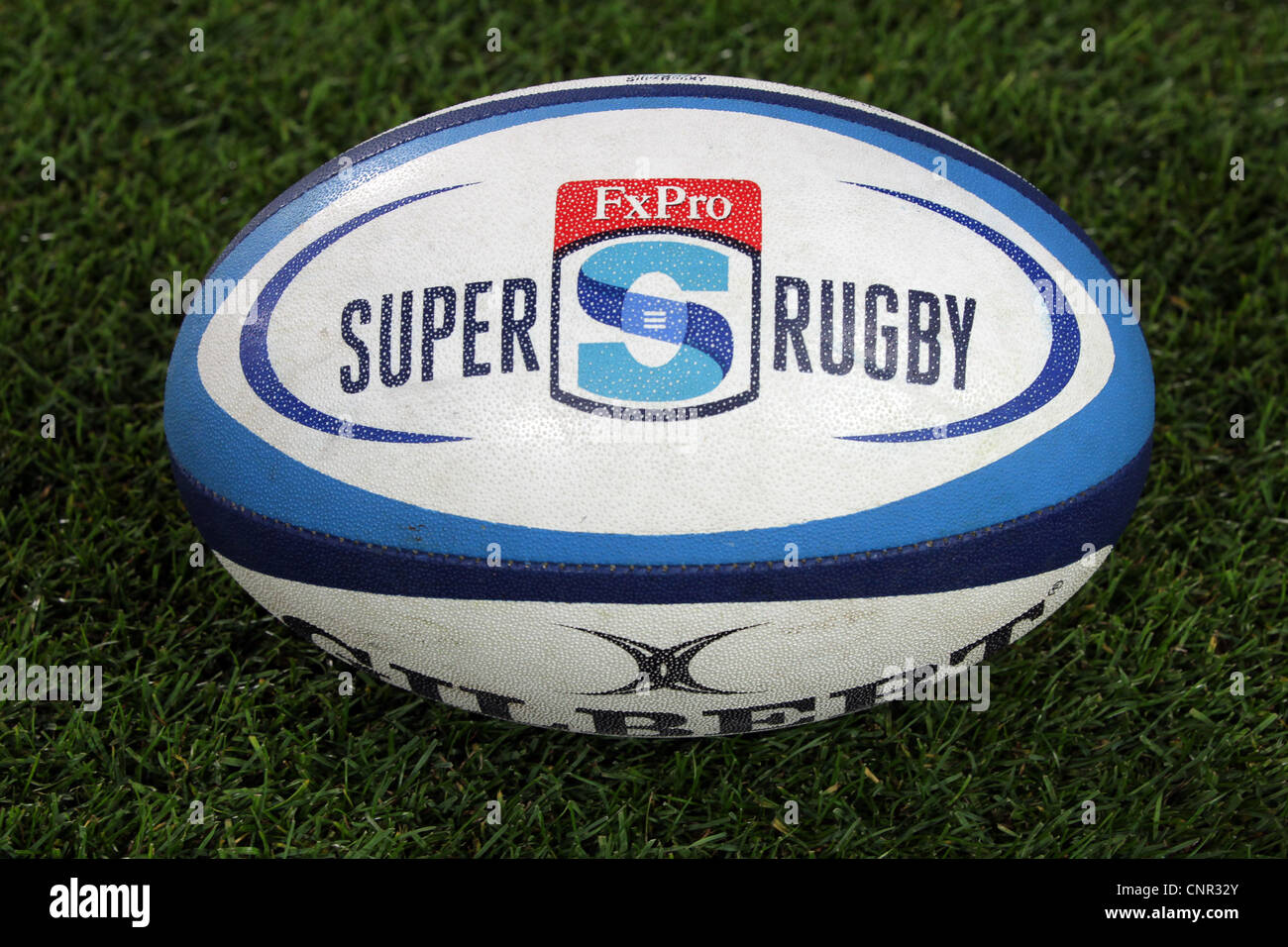 Rugby-Ball, Auckland, New Zealand, Samstag, 31. März 2012. Stockfoto