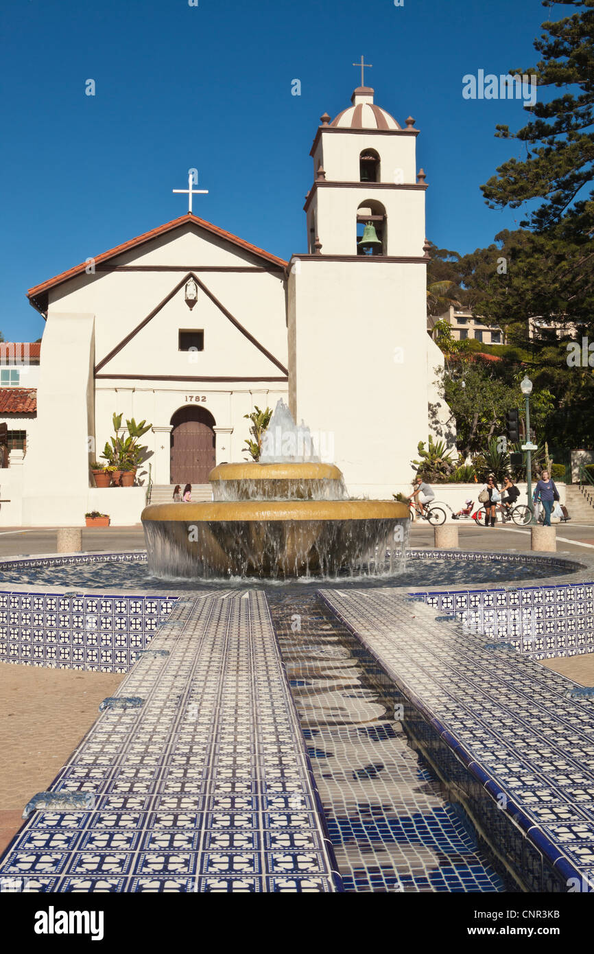 Mission San Buenaventura, Ventura, California Stockfoto