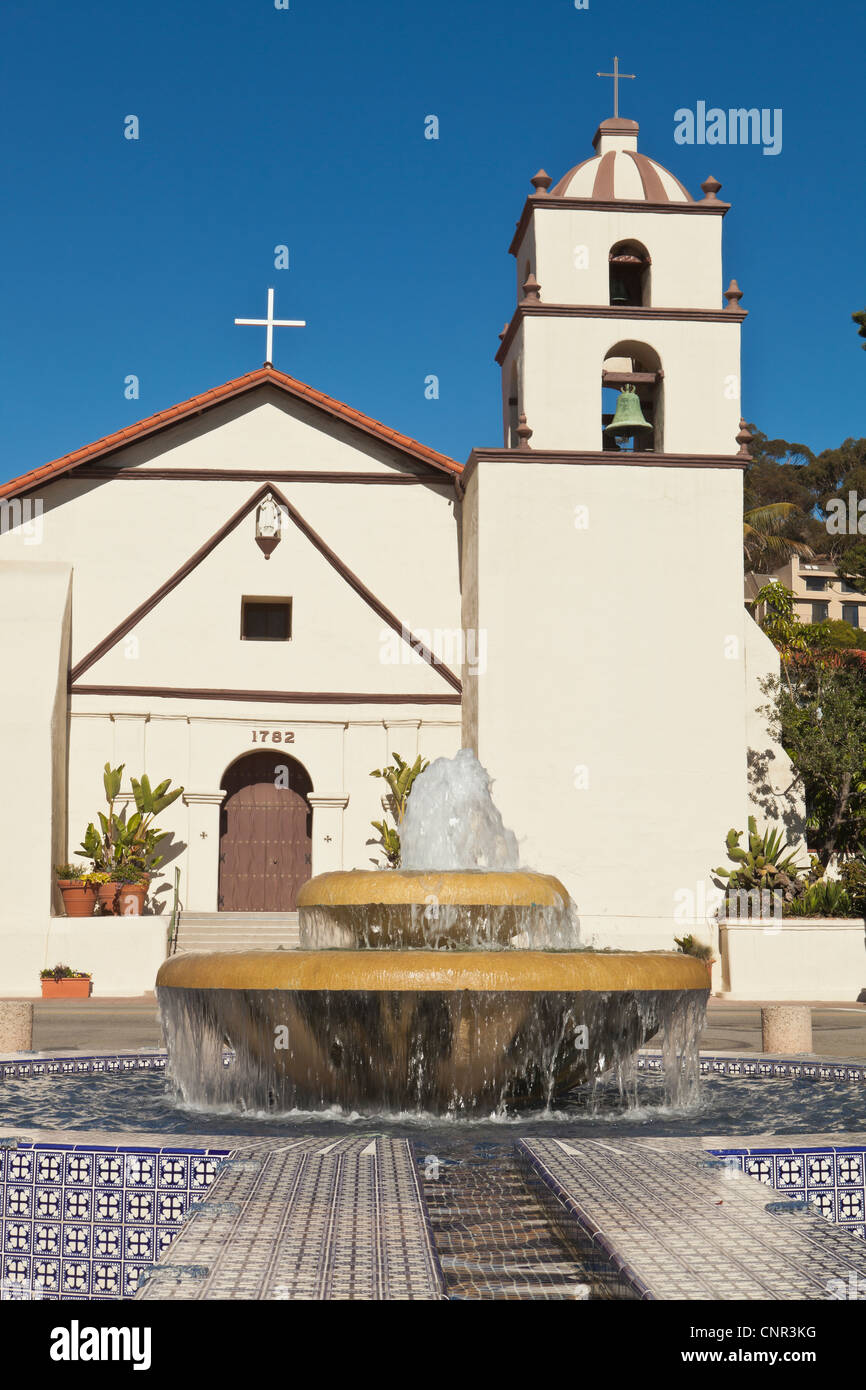 Mission San Buenaventura, Ventura, California Stockfoto