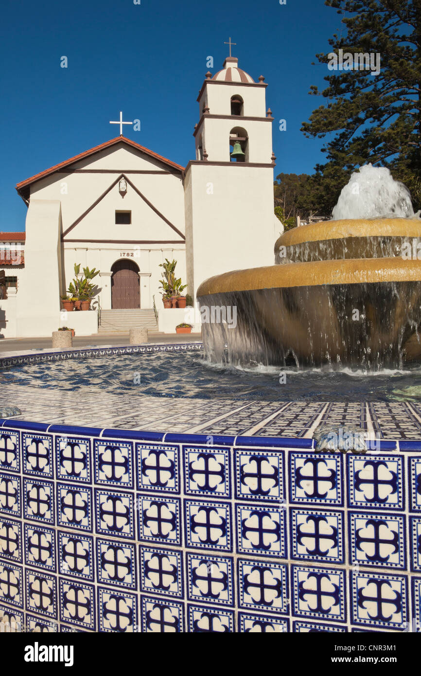 Mission San Buenaventura, Ventura, California Stockfoto