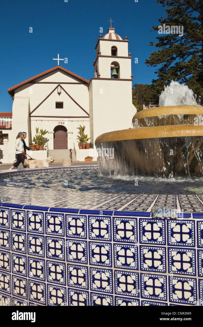 Mission San Buenaventura, Ventura, California Stockfoto