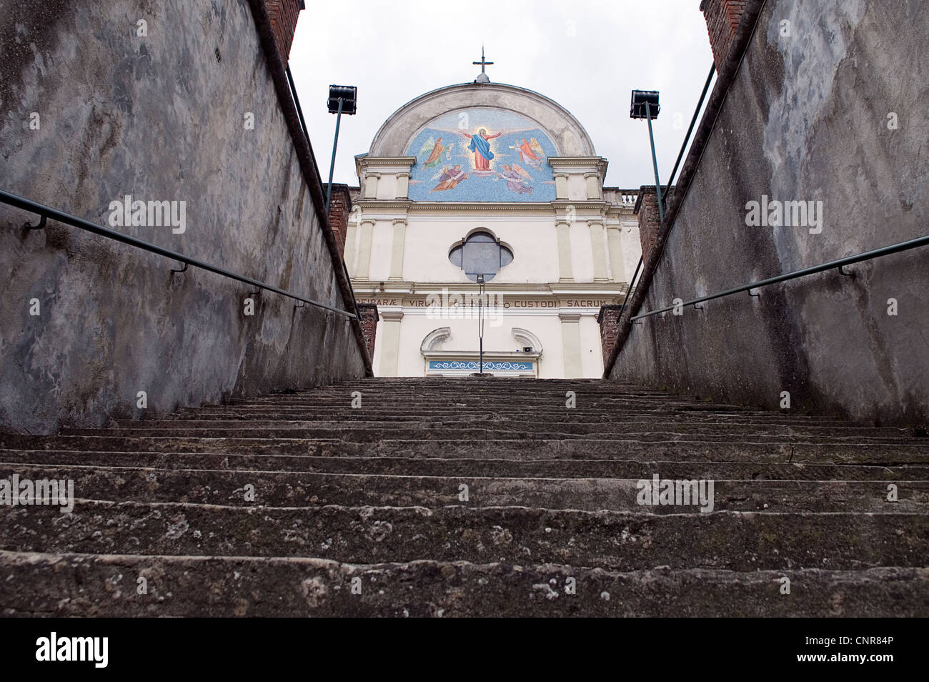 Santuario di nostra signora della guardia Fotos und Bildmaterial in