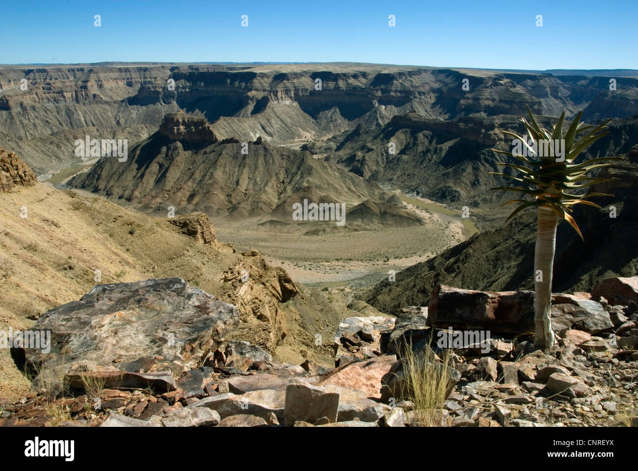 Fish River Canyon, Namibia Stockfoto