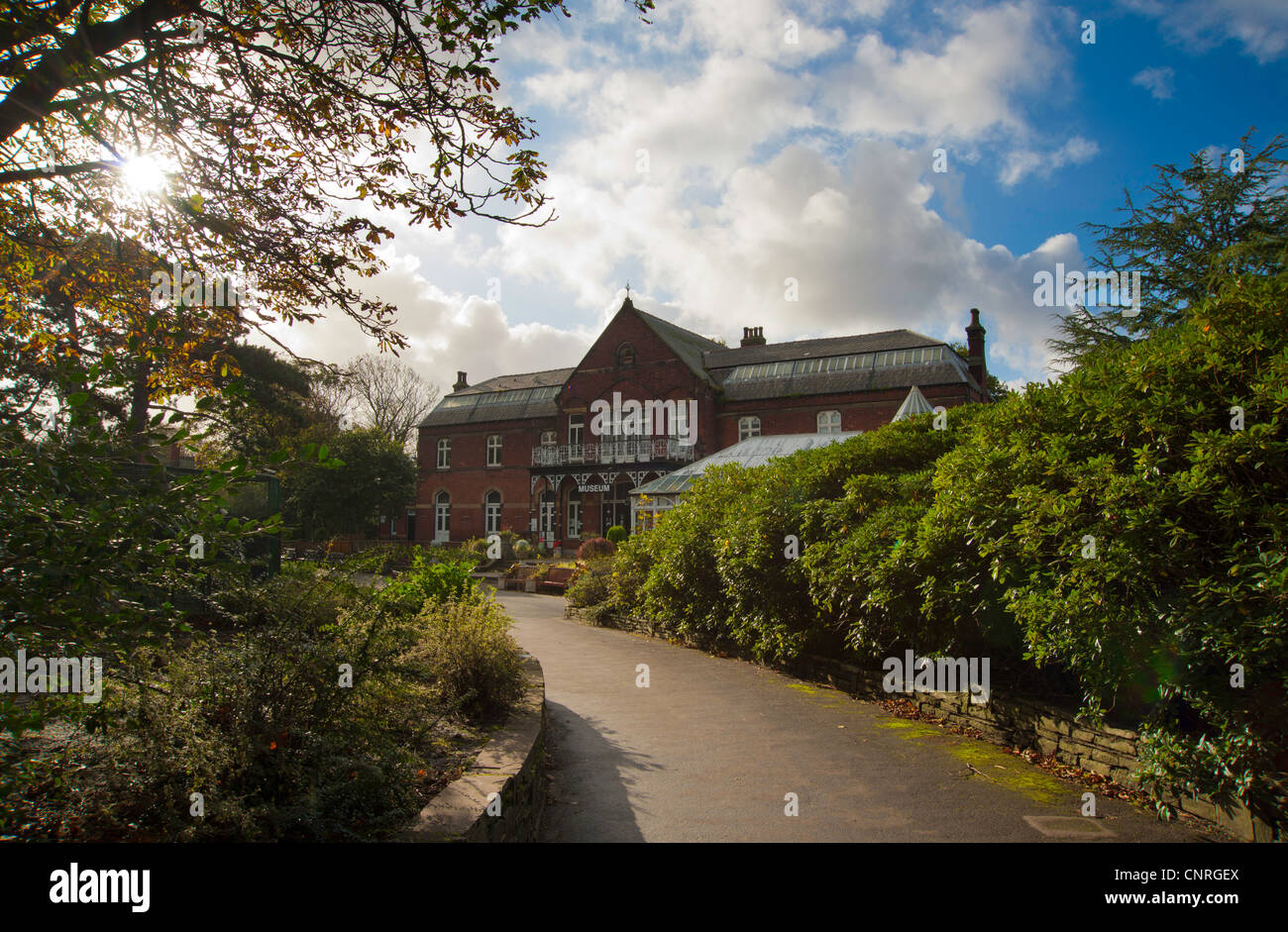 Southport Botanic Gardens Museum und café Stockfoto