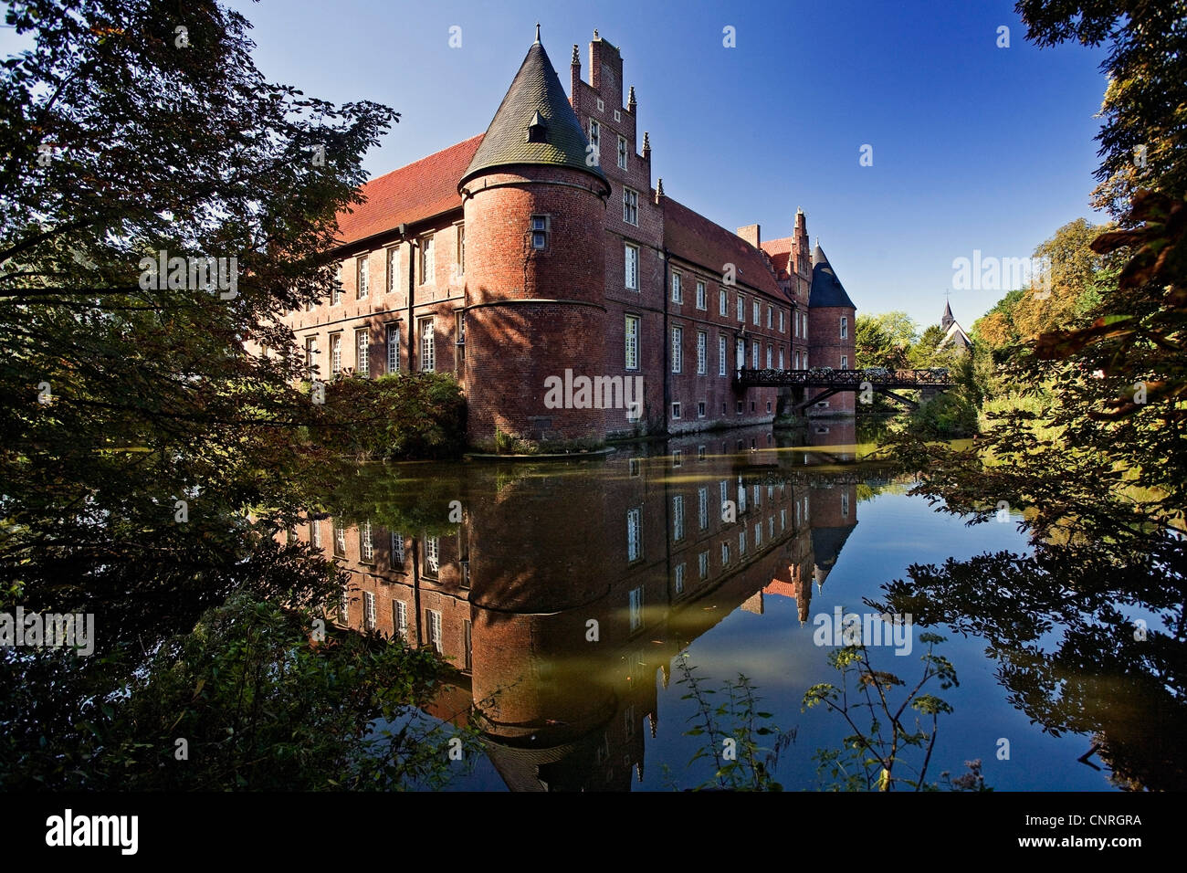 Schloss Herten, Deutschland, Nordrhein-Westfalen, Ruhrgebiet, Herten Stockfoto