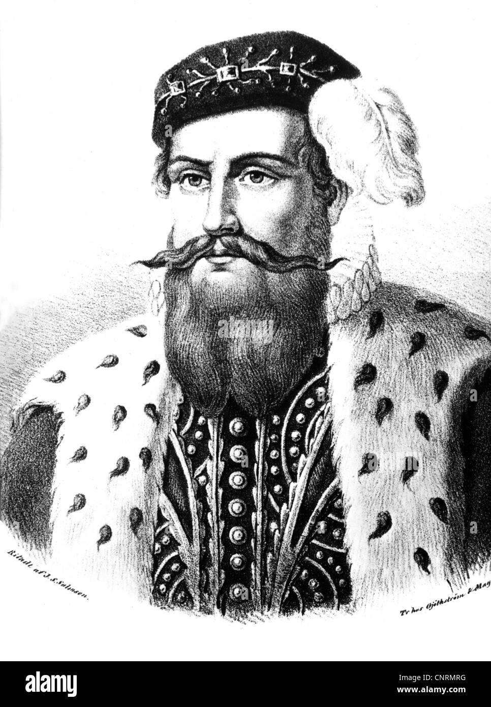 Erik xiv , könig von schweden SchwarzweißStockfotos und bilder Alamy