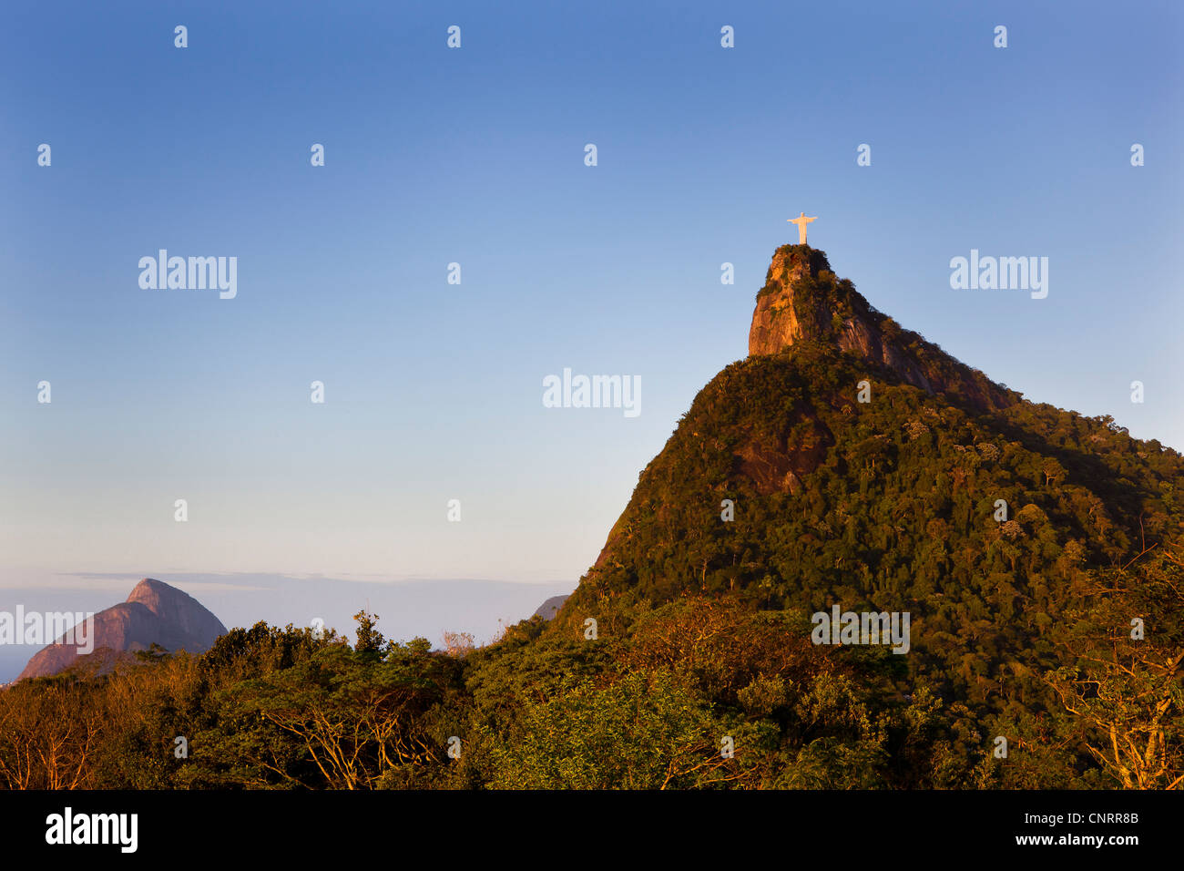 Tijuca Wald und Christus, den Erlöser, Rio De Janeiro, Brasilien. Stockfoto