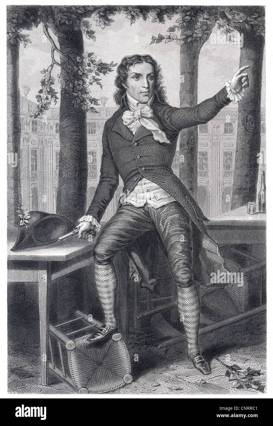 Benoît Camille Desmoulins, Rechtsanwalt, Journalist im Zeitalter der