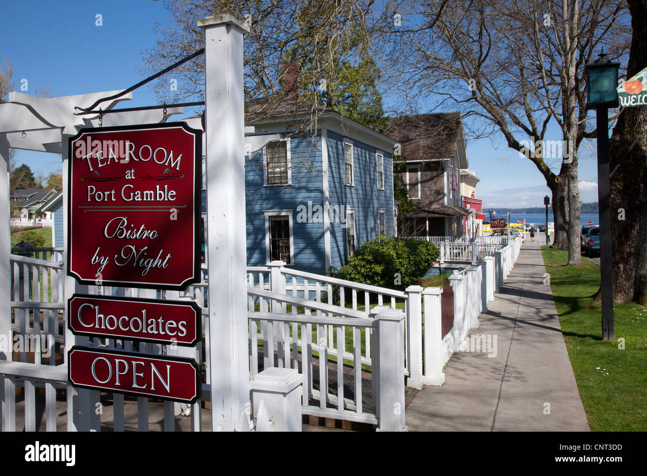 Tea Room Open Sign Stockfotos Tea Room Open Sign Bilder