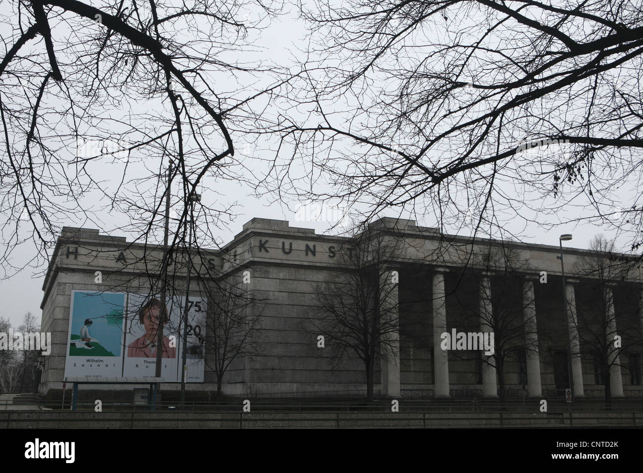 Haus der Kunst (Haus der Kunst) von Nazis Architekt Paul Ludwig Troost in München. Stockfoto