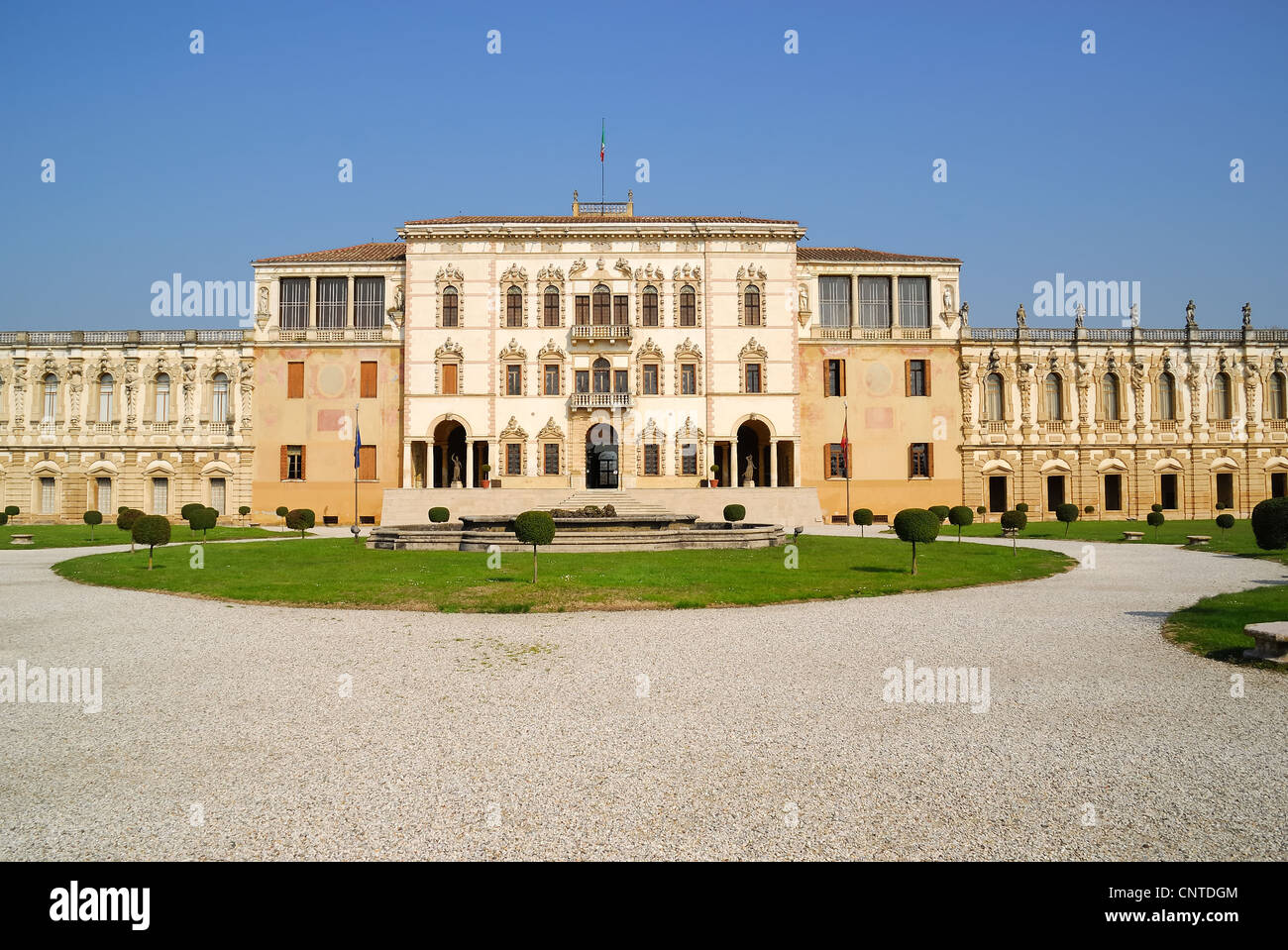 Piazzola Sul Brenta, Padua: Villa Contarini-Simes. Stockfoto