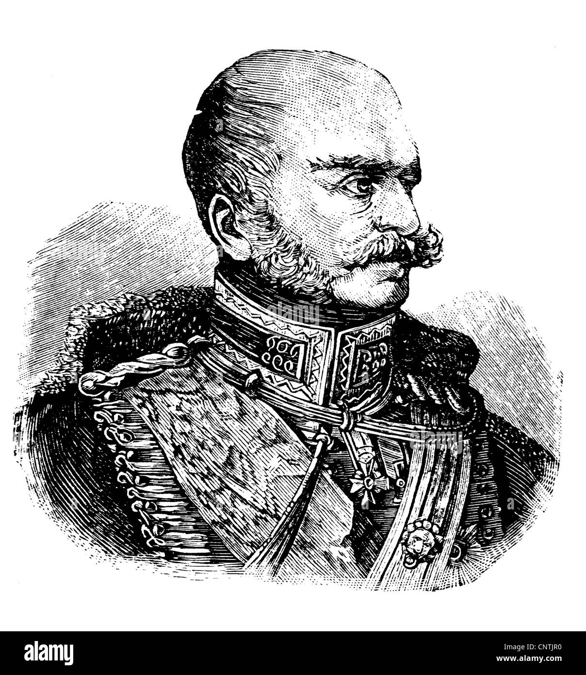 Ernst August II, Hannover, 1845-1923, letzter Kronprinz des Königreichs Hannover, führte auch den Titel Prinz von großen Brita Stockfoto