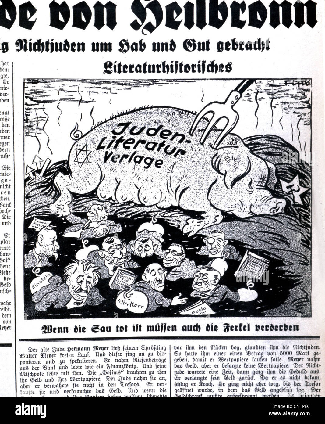 Nationalsozialismus / Faschismus, Verbrechen, Judenverfolgung, anti