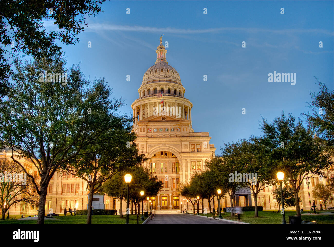Kapitol von Texas in Austin, Texas Stockfoto