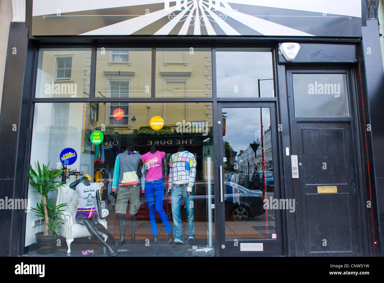 Europa England London Portobello Straße Stockfoto