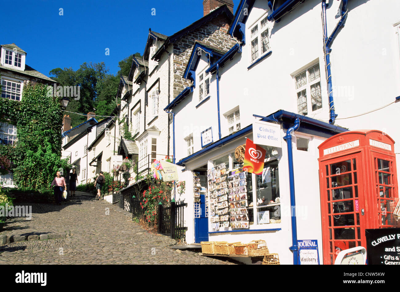 Großbritannien, Great Britain, England, Devon, Clovelly Stockfoto