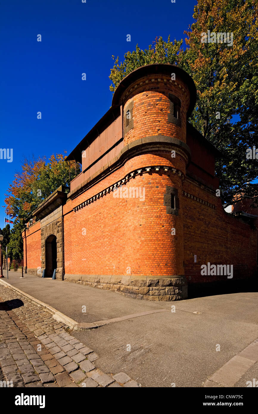 Ballarat, Australien / Wachen Turm des alten Ballarat Ziel, ist heute Bestandteil der Universität Ballarat Stockfoto