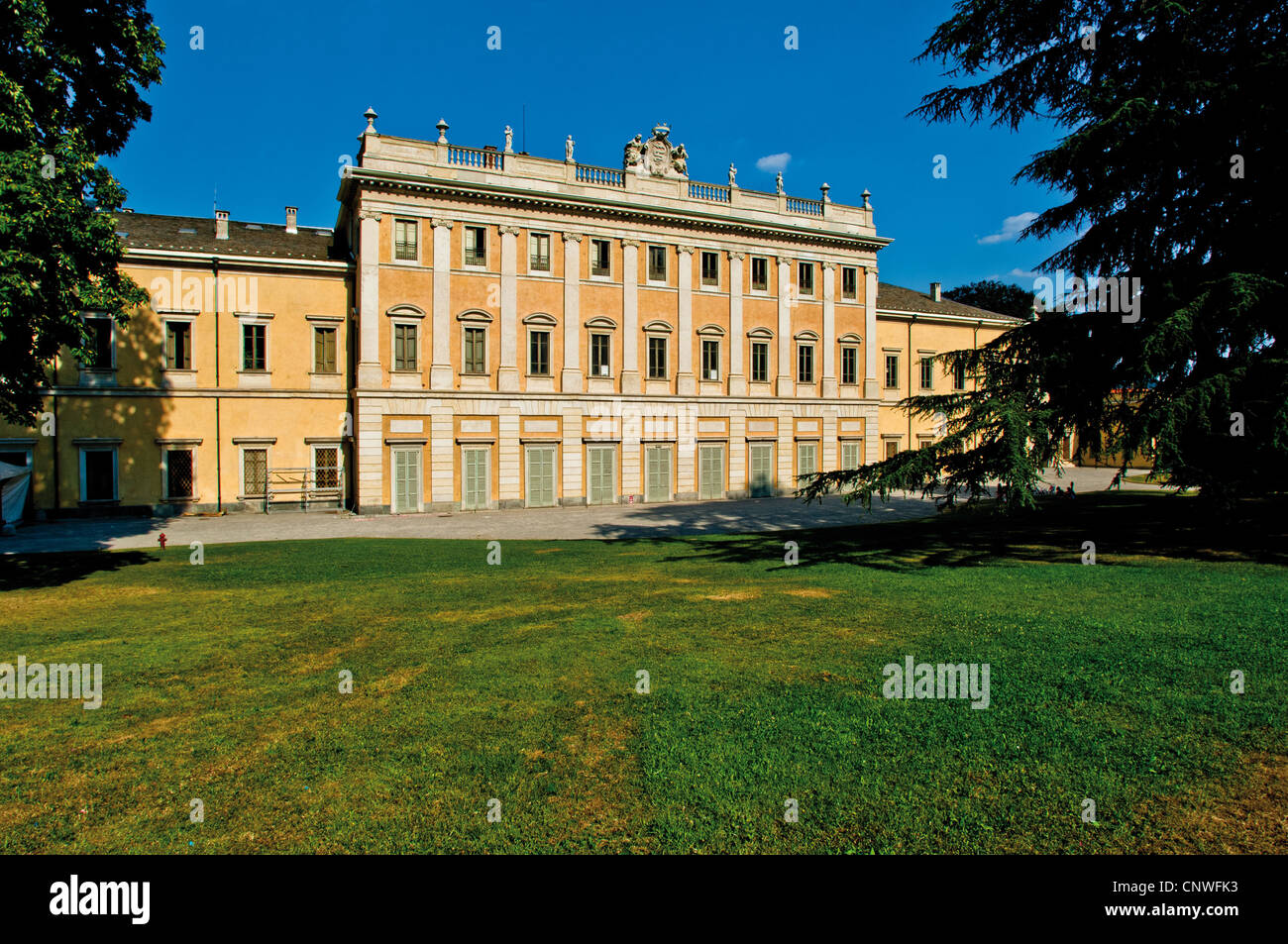 Europa Italien Lombardei Como Villa Olmo Stockfoto