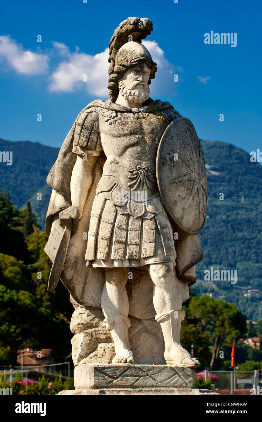 Europa Italien Lombardei Como Villa Olmo Stockfoto