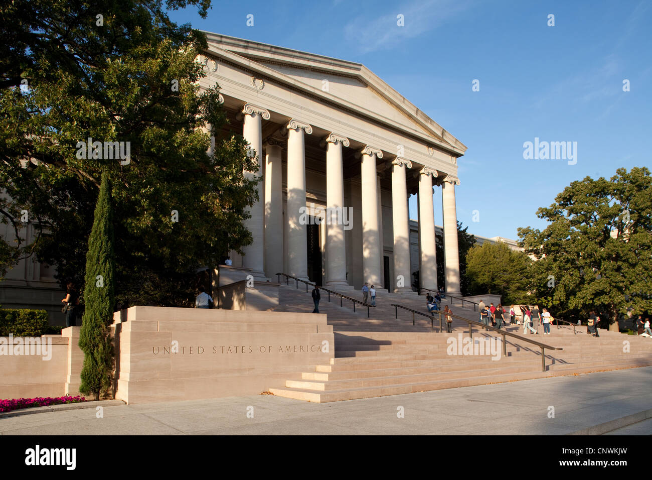 Die National Gallery of Art Stockfoto
