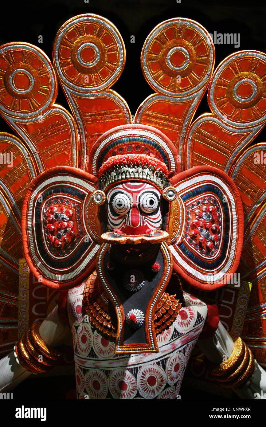 Indische Theyyam Ausstellung, Museu do Oriente, Lissabon, Portugal Stockfoto