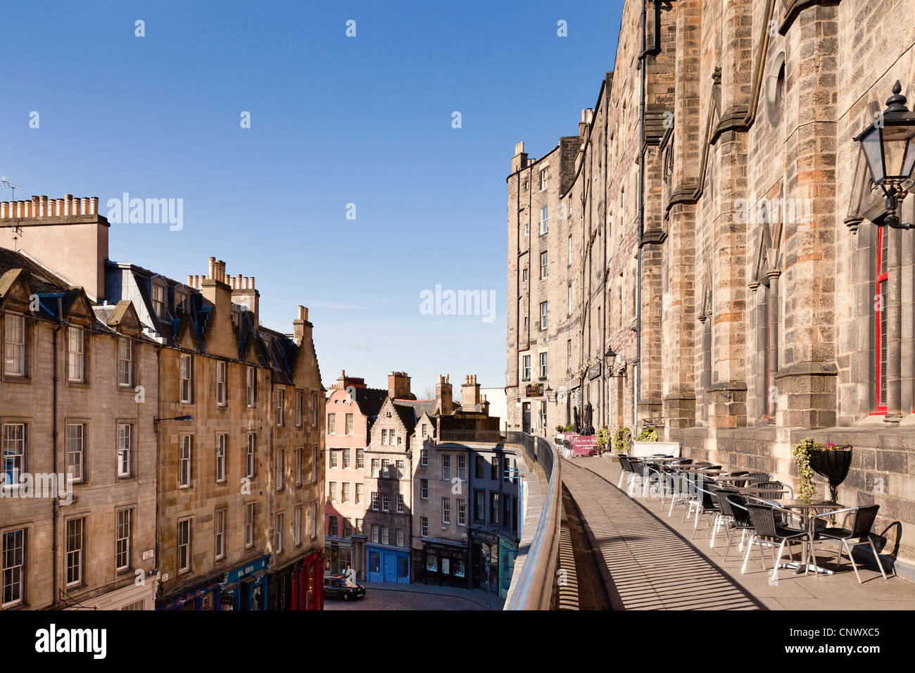 Altstadt, Edinburgh Stockfoto