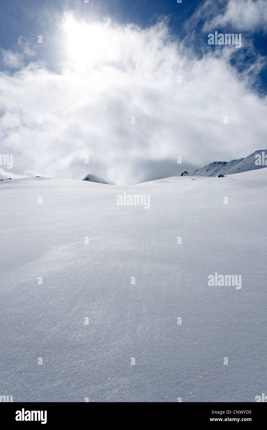 Alpine Landschaft im Gran Paradiso Nationalpark Italiens Stockfoto