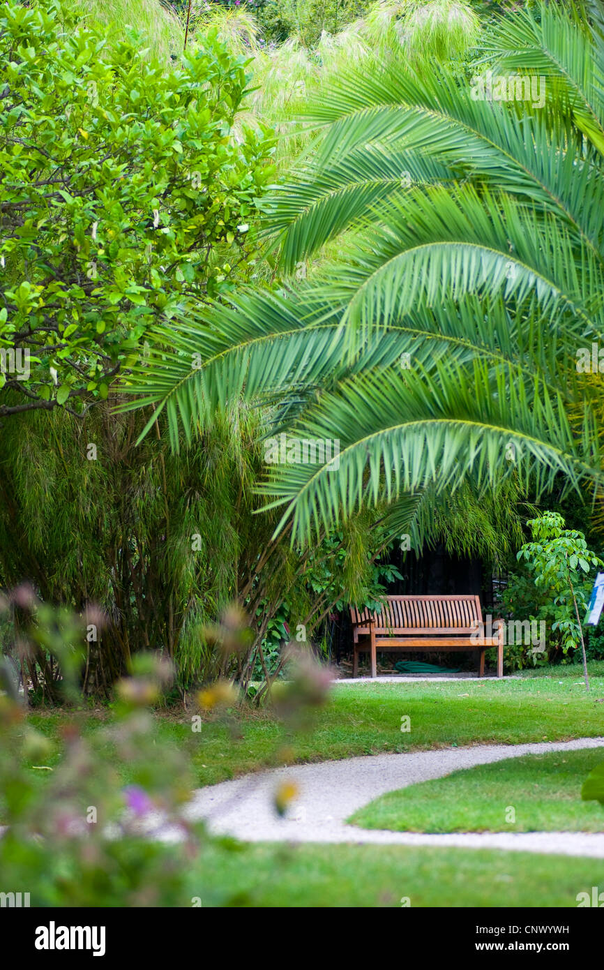Jardin Botanique Val Rameh, Frankreich, Menton Stockfoto