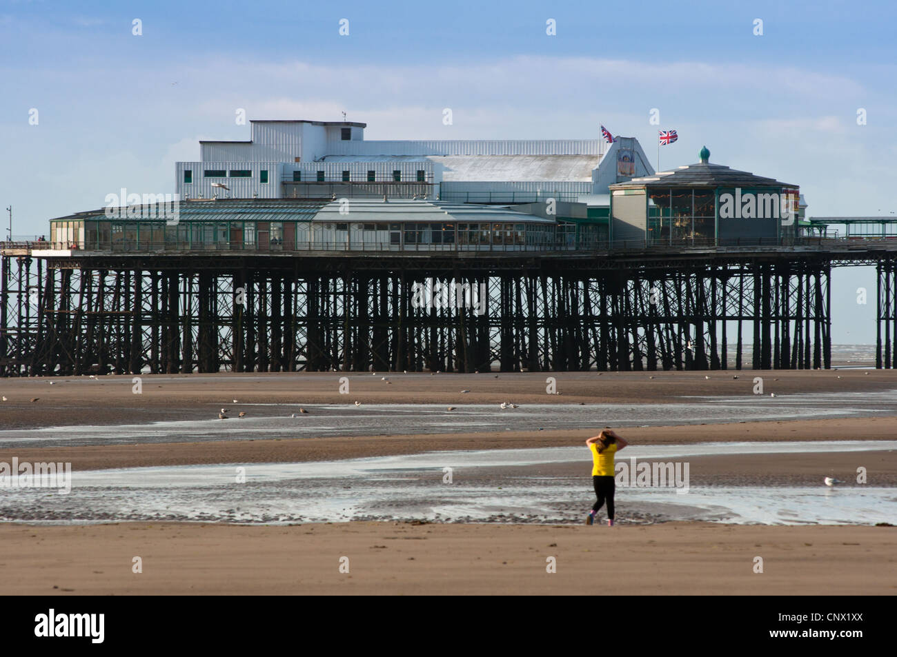 Blackpool North Pier. England. Stockfoto