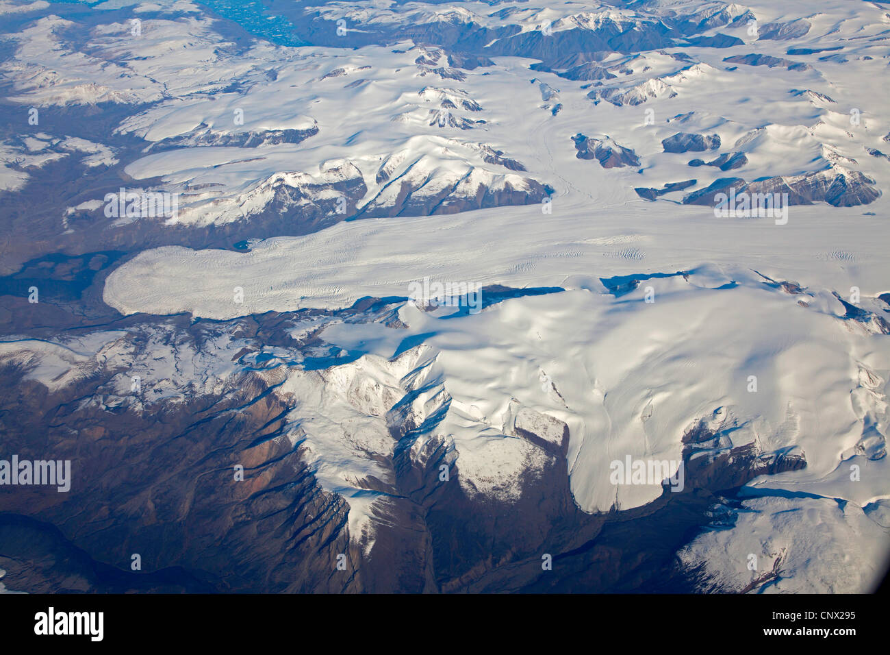 Ellesmere island aerial view Fotos und Bildmaterial in hoher