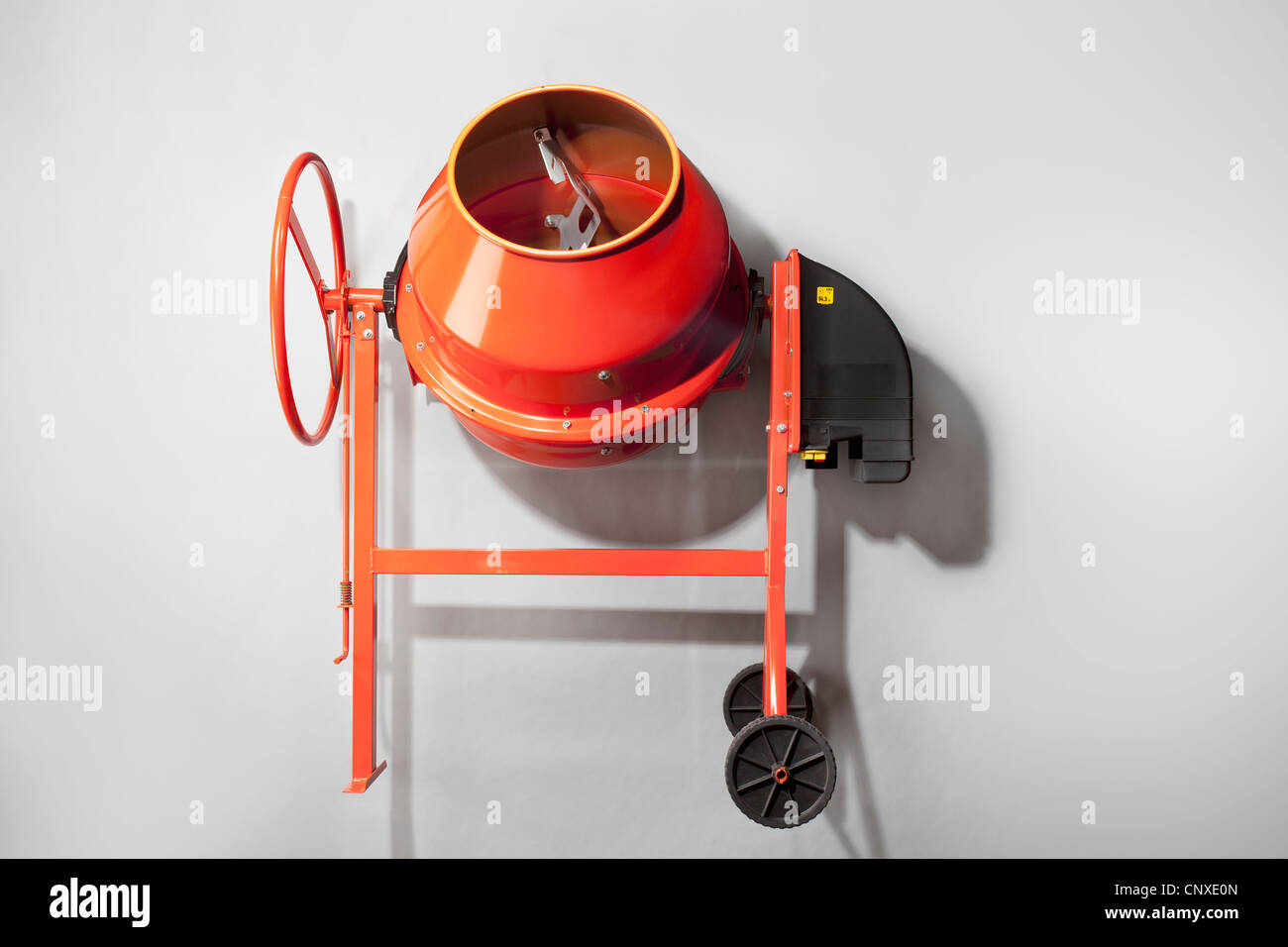 Ein Betonmischer Stockfoto