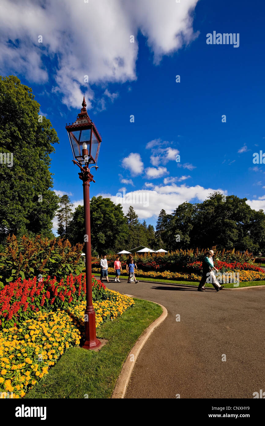 Ballarat, Australien / der botanischen Gärten in Ballarat, Victoria, Australien Stockfoto