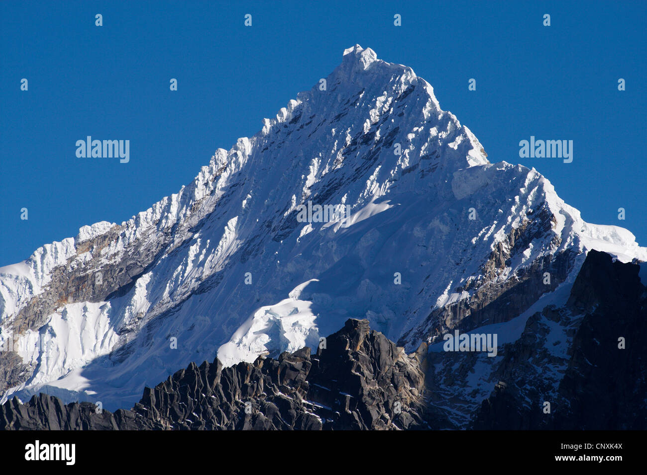 Rinrijirca, Peru, Anden, Cordillera Blanca Stockfoto